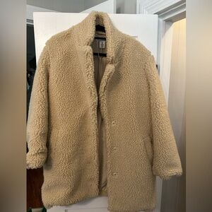 Beige and Black Jacket